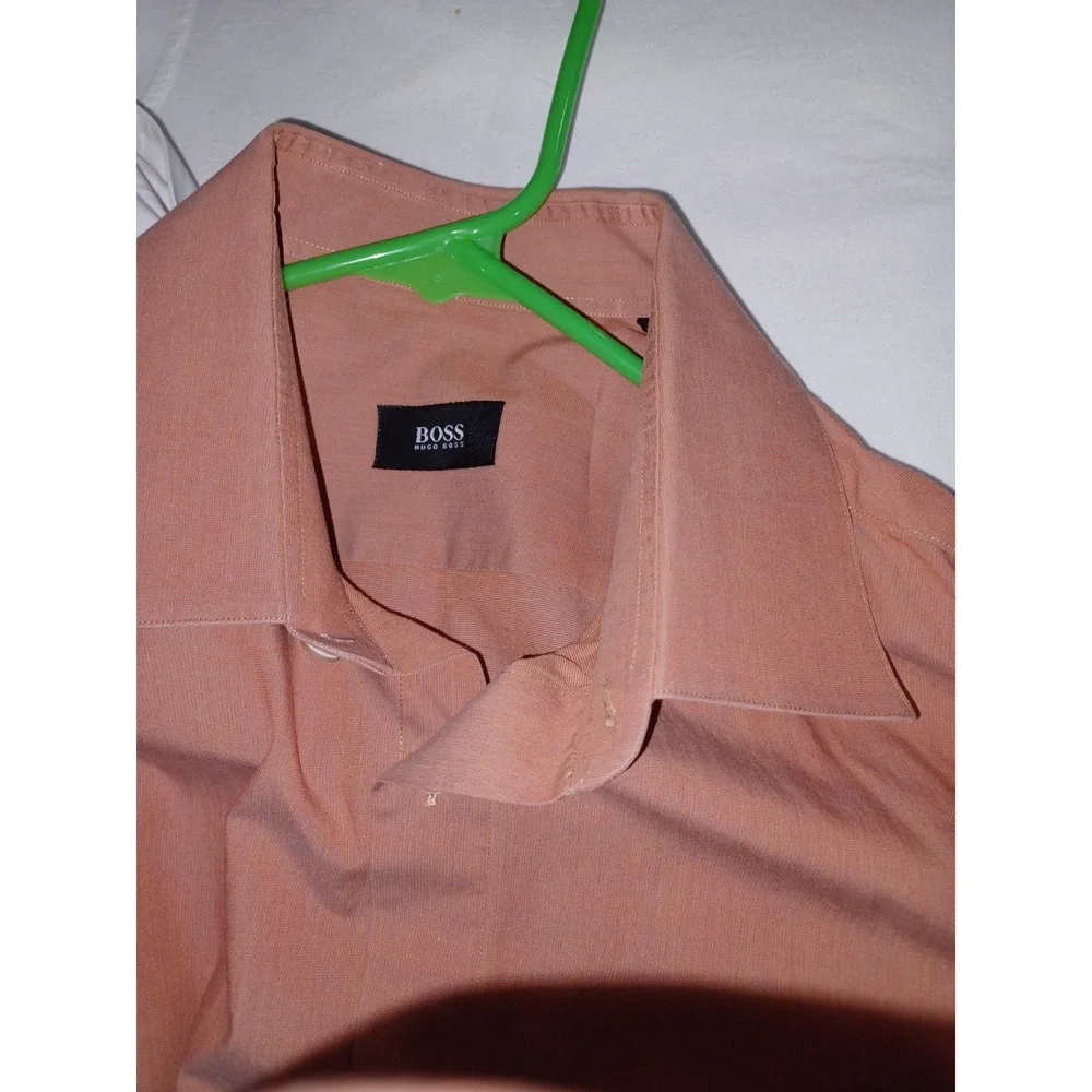 Boss‎ Dress Shirt For Men , Size 17 - 35
